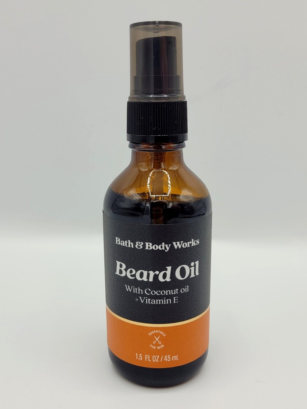 Bath & Body Works Men's Beard Oil Coconut Oil Vitamin E, Lavender & Sage Scent